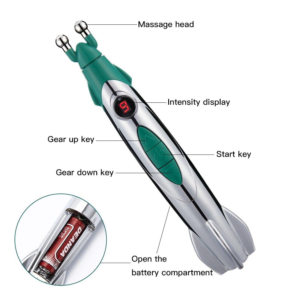 Φορητή Συσκευή / Στυλό Ηλεκτροβελονισμού - Electronic Pain Relief Pen για Αυτοθεραπεία και Ανακούφιση από Πόνους